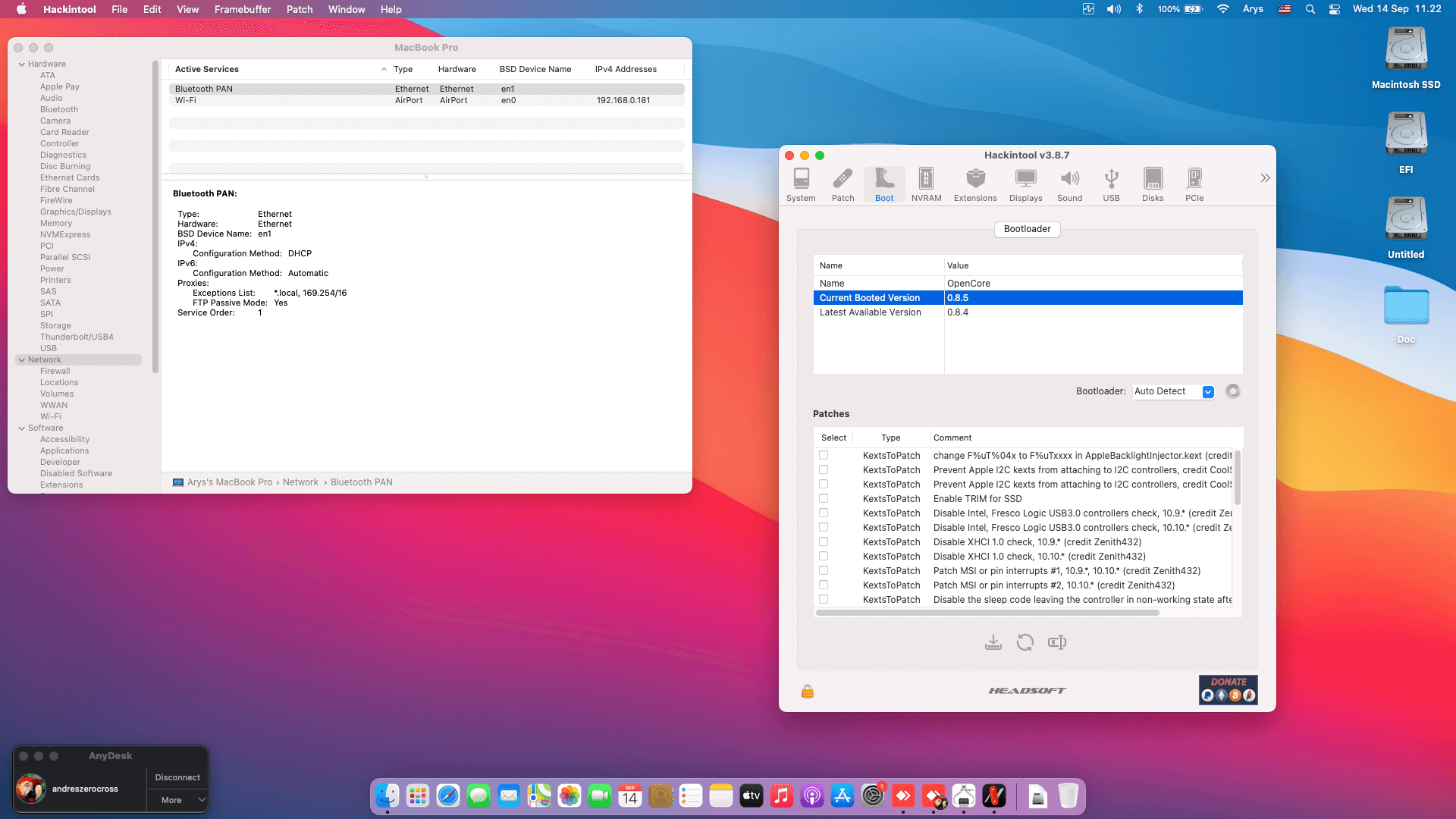 Asus VivoBook A409FJ EK502T [WhiskeyLake   Intel UHD 620 + I2C]   OpenCore 1